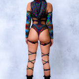 Higgs Particle Cutout Bodysuit