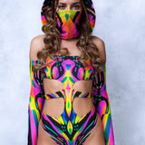 True Fluidity Rave Hood