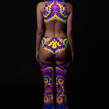 Eyeball It Backless Chaps Bodysuit