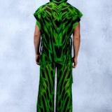 Toxic Brat Mesh Male Split Pants