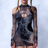In Too Deep Roundcut Dress