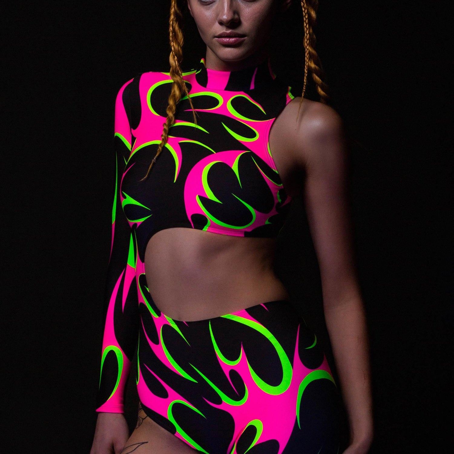 Solar Flash Asymmetrical Costume