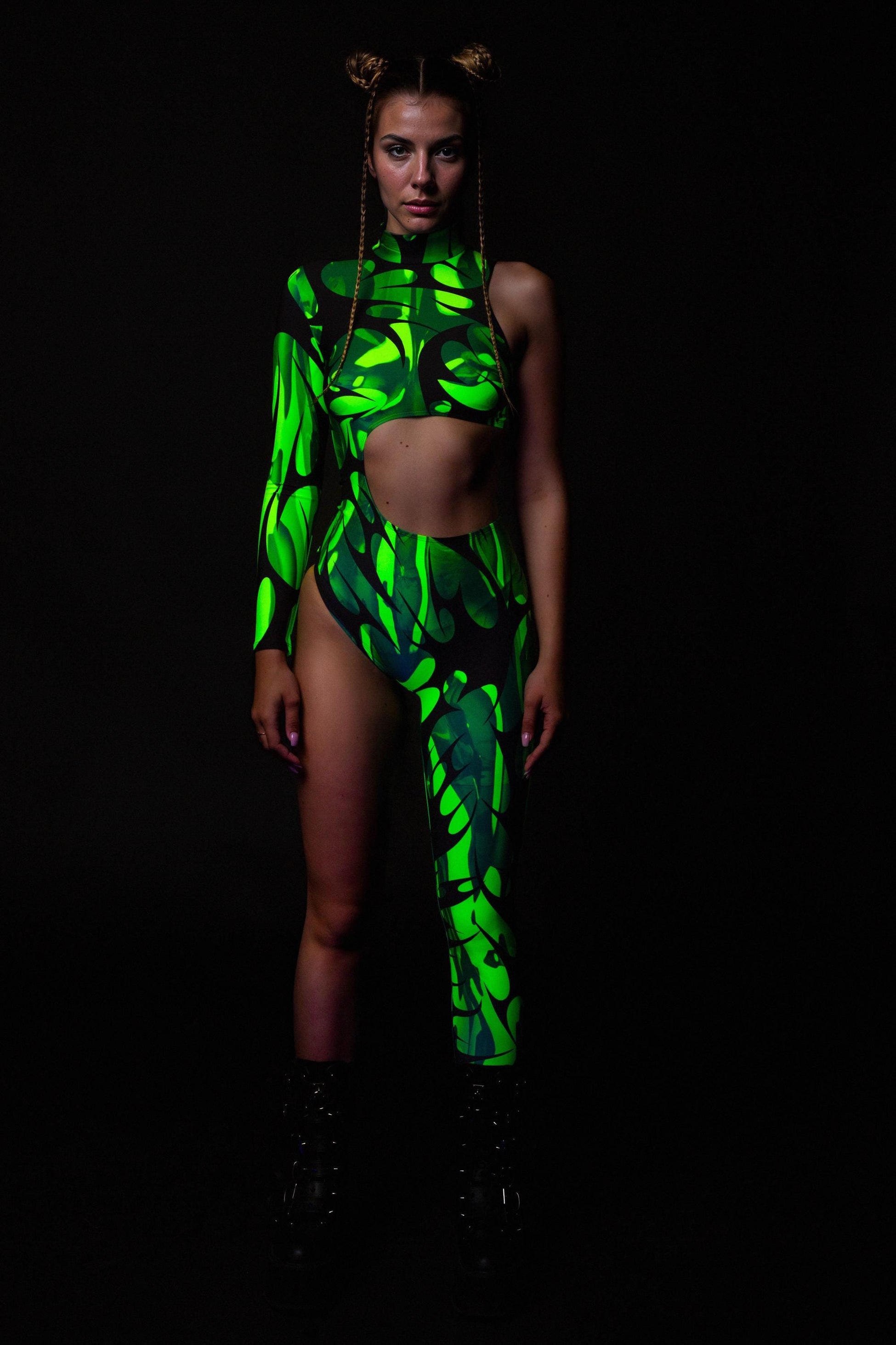 Nitro Flash Asymmetrical Costume 2
