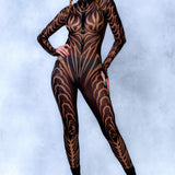 Mantra Dark Mesh Costume