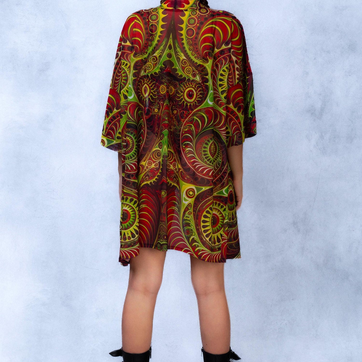 Optic Nerve V-neck Bodysuit Festival