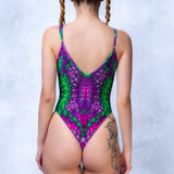 Ultraviolet V-neck Bodysuit