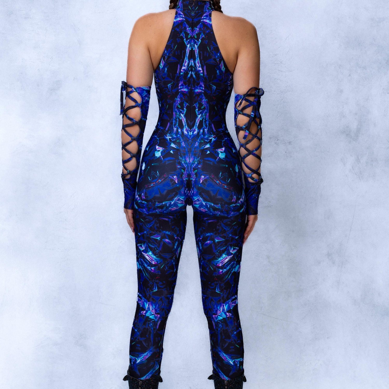 Women False Dawn Criss-Cross Jumpsuit