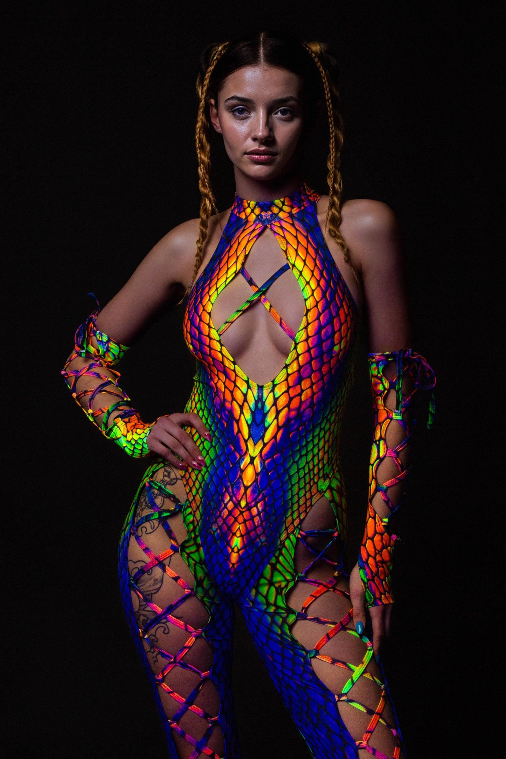 Li Zard Criss-Cross Jumpsuit 2