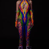 Li Zard Criss-Cross Jumpsuit
