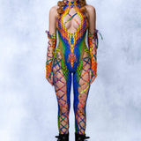 Li Zard Criss-Cross Jumpsuit