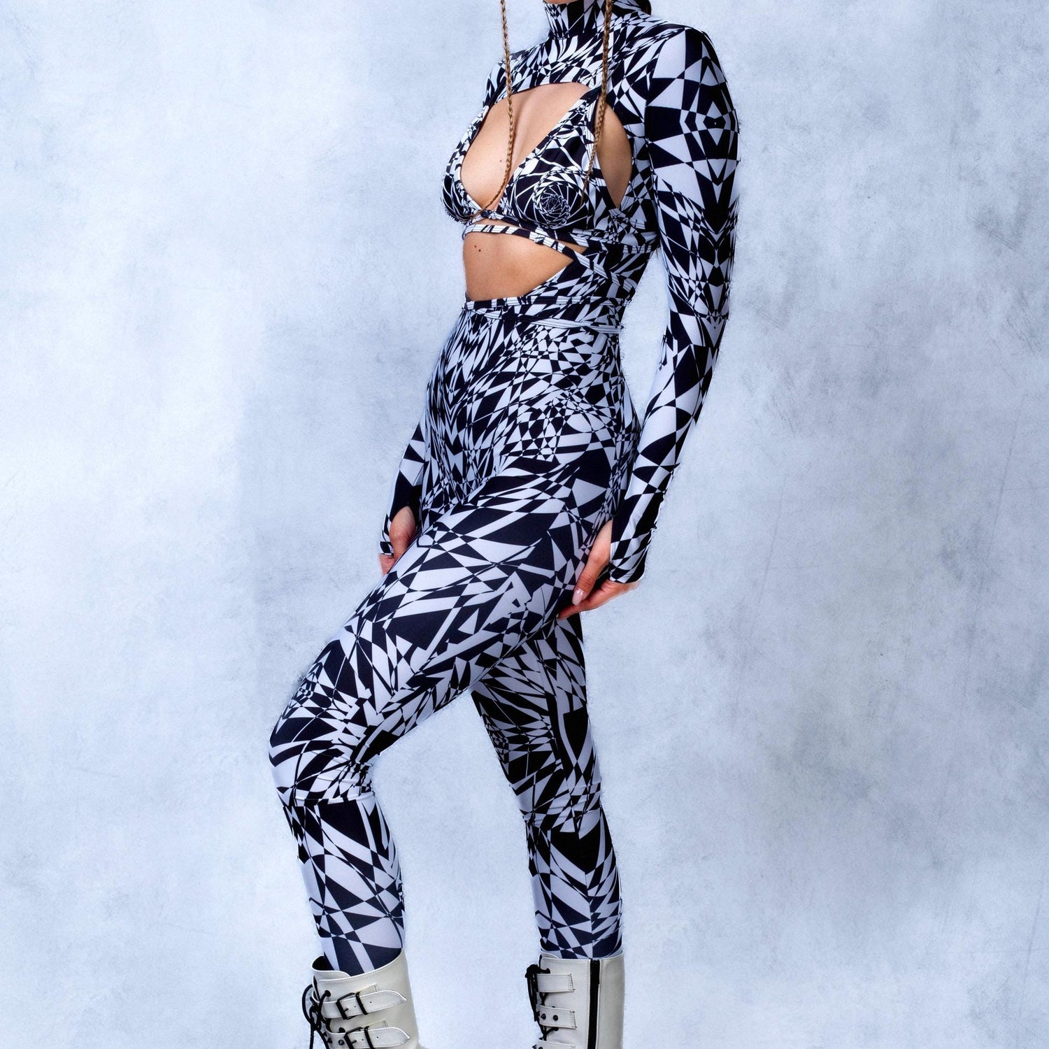 Disturbia Open-Heart Costume Lycra