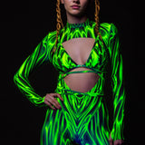 Toxic Brat Open-Heart Costume