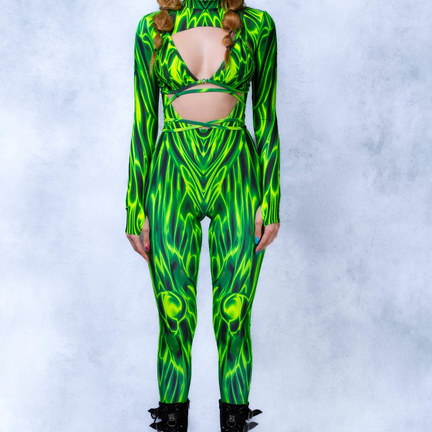 Women Toxic Brat Open-Heart Costume