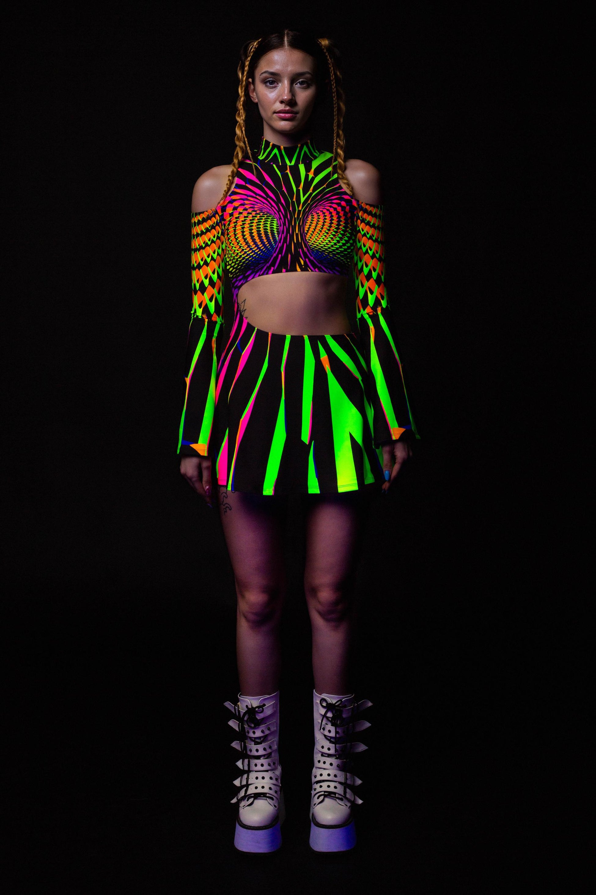 Strange Quark Bell Sleeve Dress 2