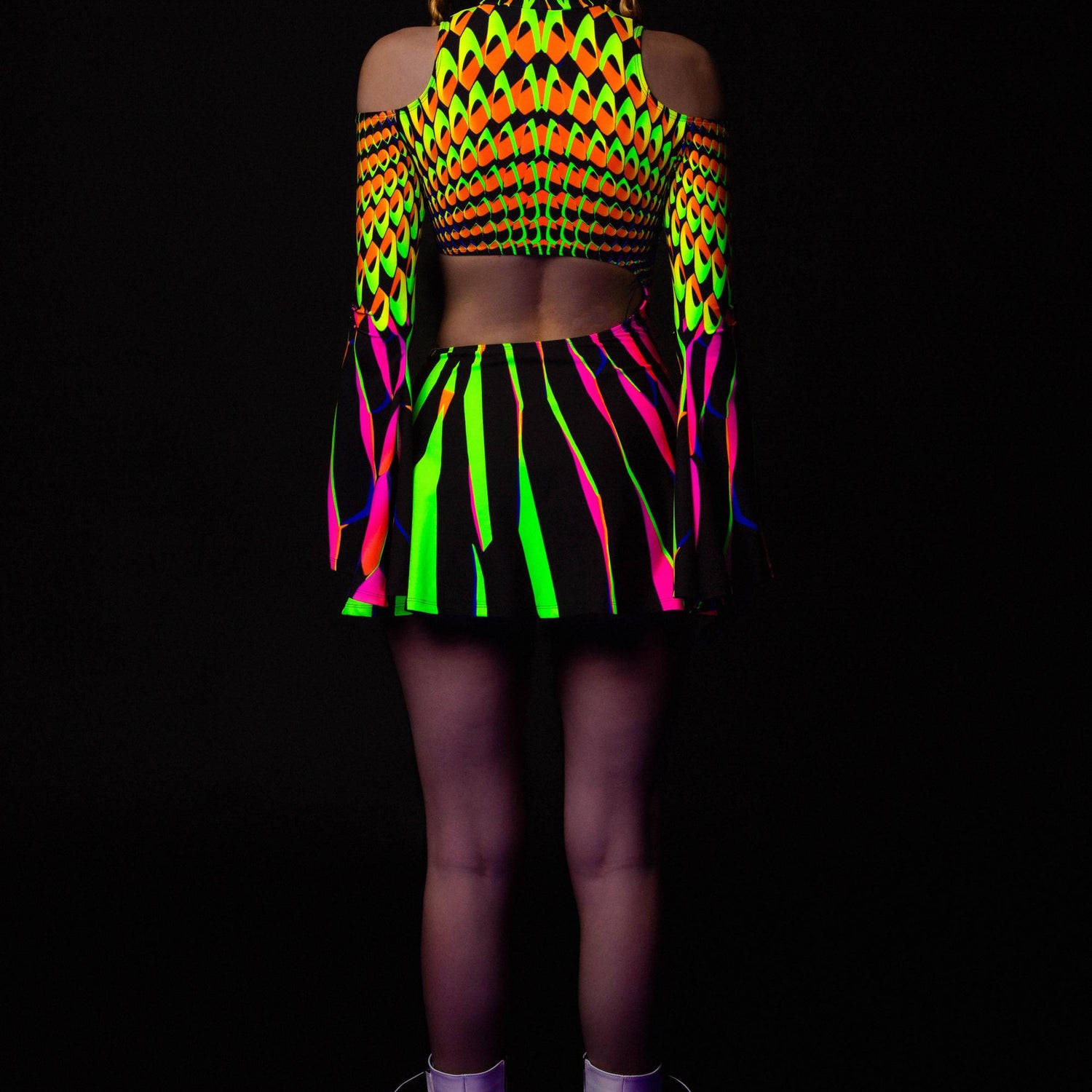 Strange Quark Bell Sleeve Dress Festival