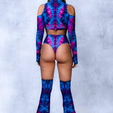 Tie Breaker Cold Shoulder Set