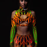 Flameglass Flared Bikini Chaps