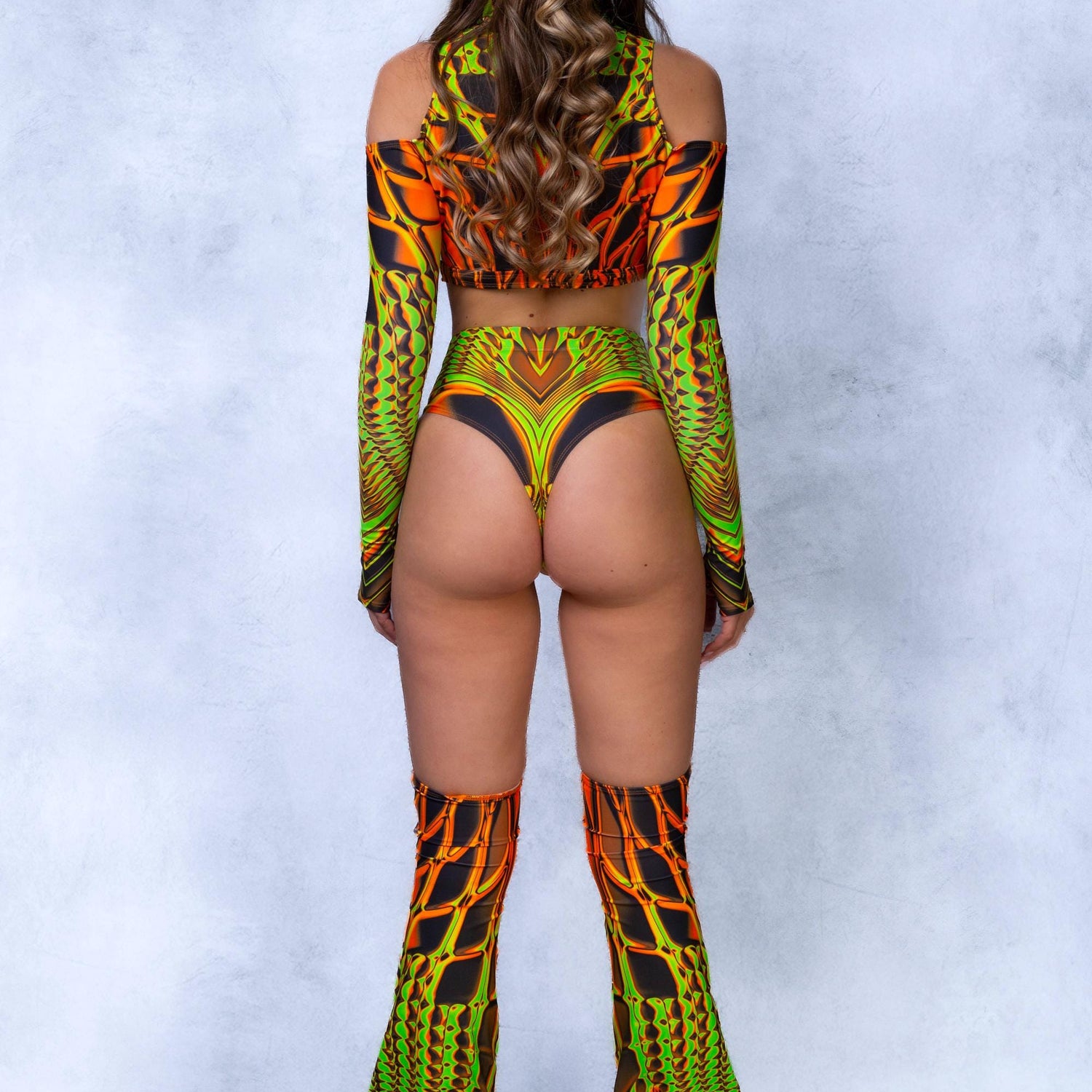 Flameglass Flared Bikini Chaps 6