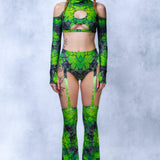 Uranium Wasted Cold Shoulder Set