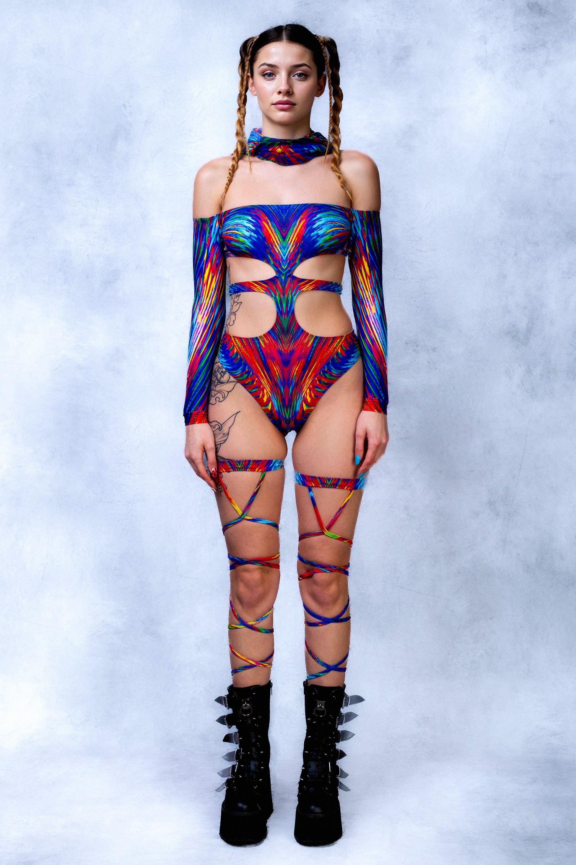 Singularity Cutout Bodysuit 2