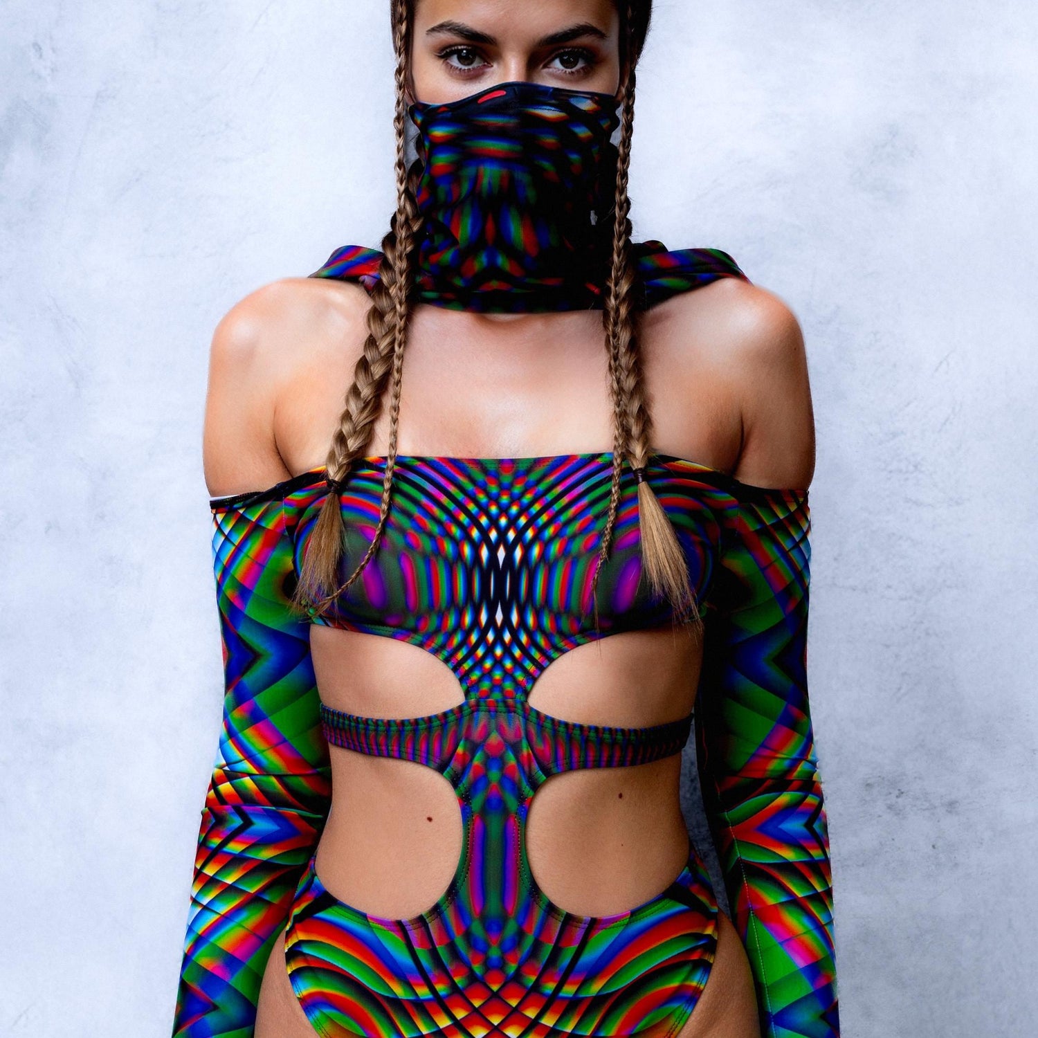 Women Higgs Particle Leg Wraps