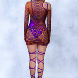 Rosy Viper Blink V-neck Bodysuit