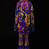 Eyeball It Backless Chaps Bodysuit