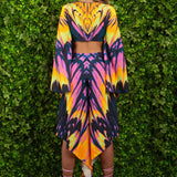 Butterly Effect Flared Slit Set