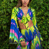 Freedom Flight Loose Slit Pants