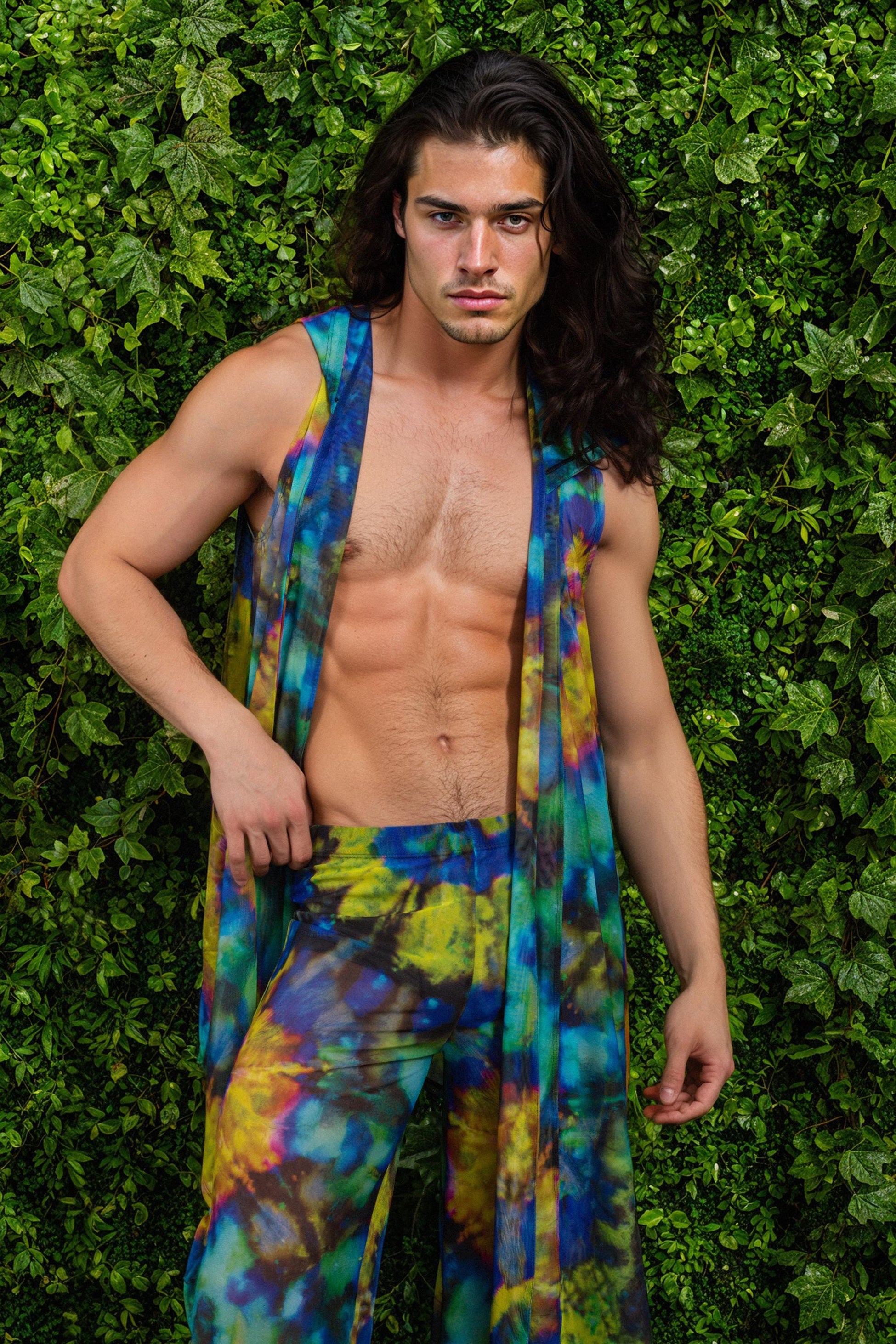 Mindful Spirit Mesh Male Vest Set 1