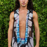 Swallowtail Sail Mesh Male Hooded Vest