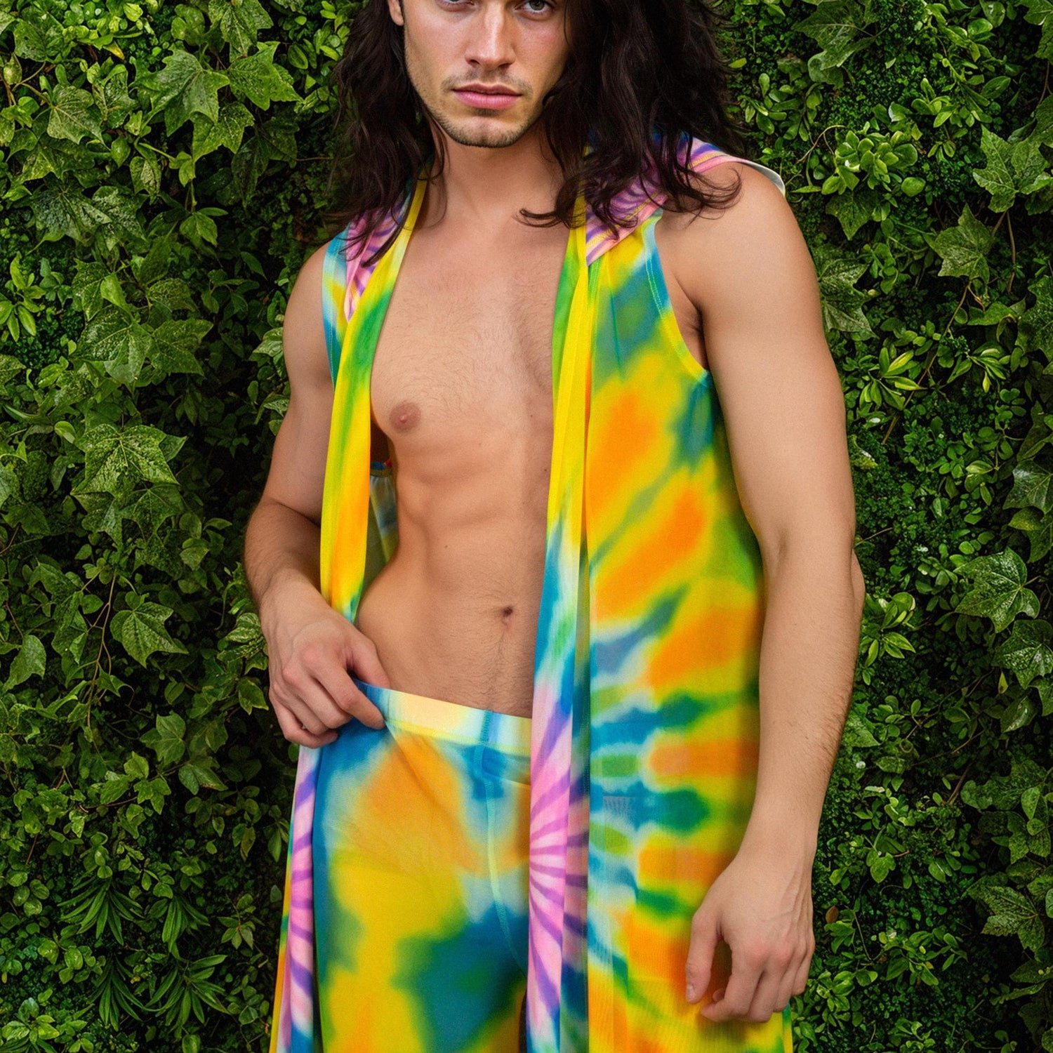 Splash of Love Male Split Pants