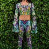 Caleidoscope Mesh Male Flared Set