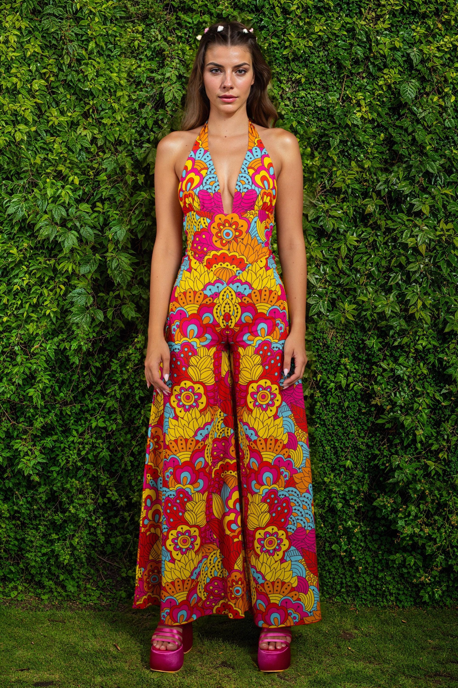 Nature’s Wonder Halter Romper 2