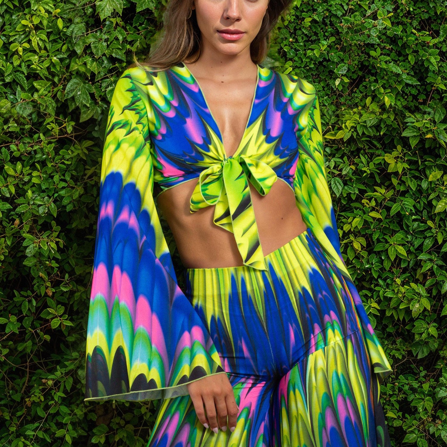Freedom Flight Flared Tied Top