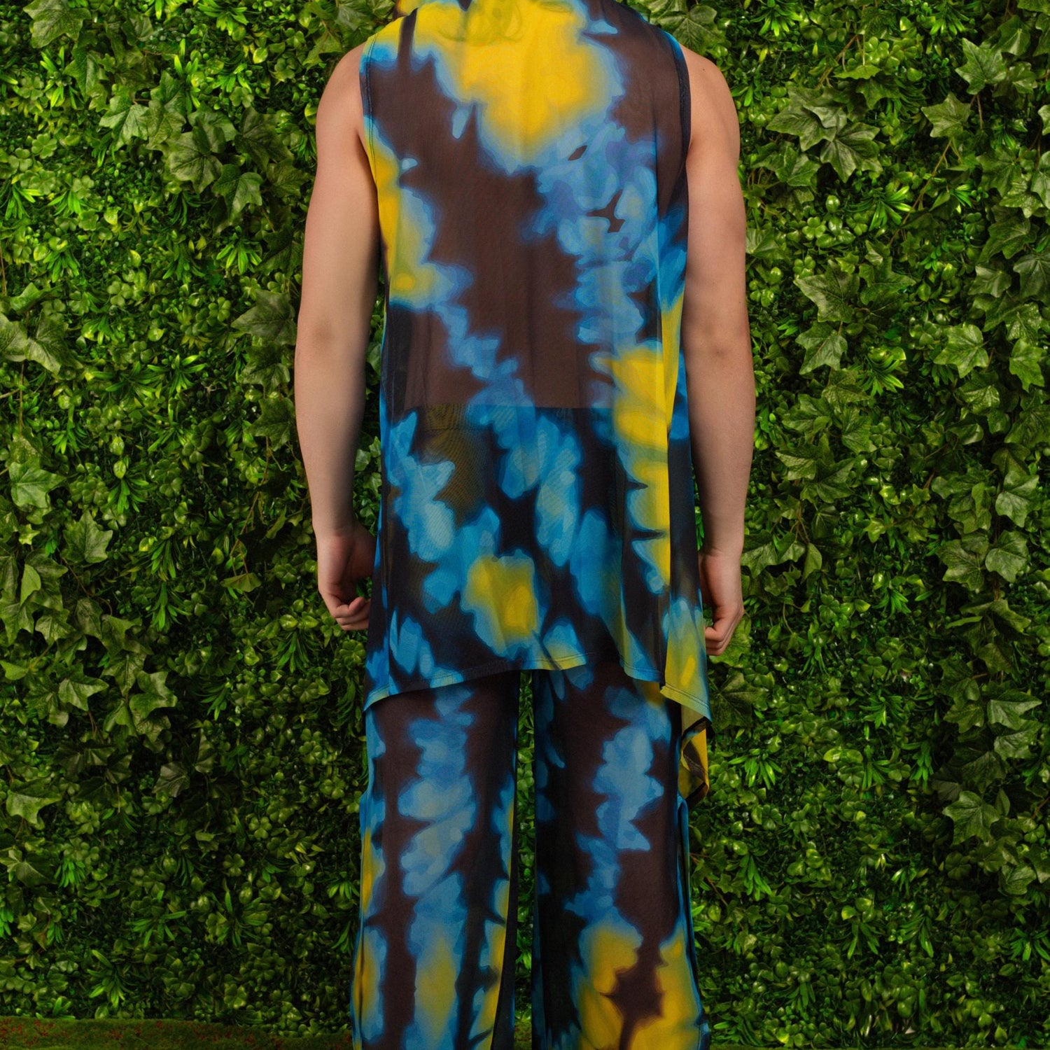 Even Flow Mesh Male Hooded Vest Festival