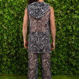 Inner Peace Mesh Male Split Pants