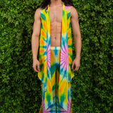 Splash of Love Mesh Male Hooded Vest