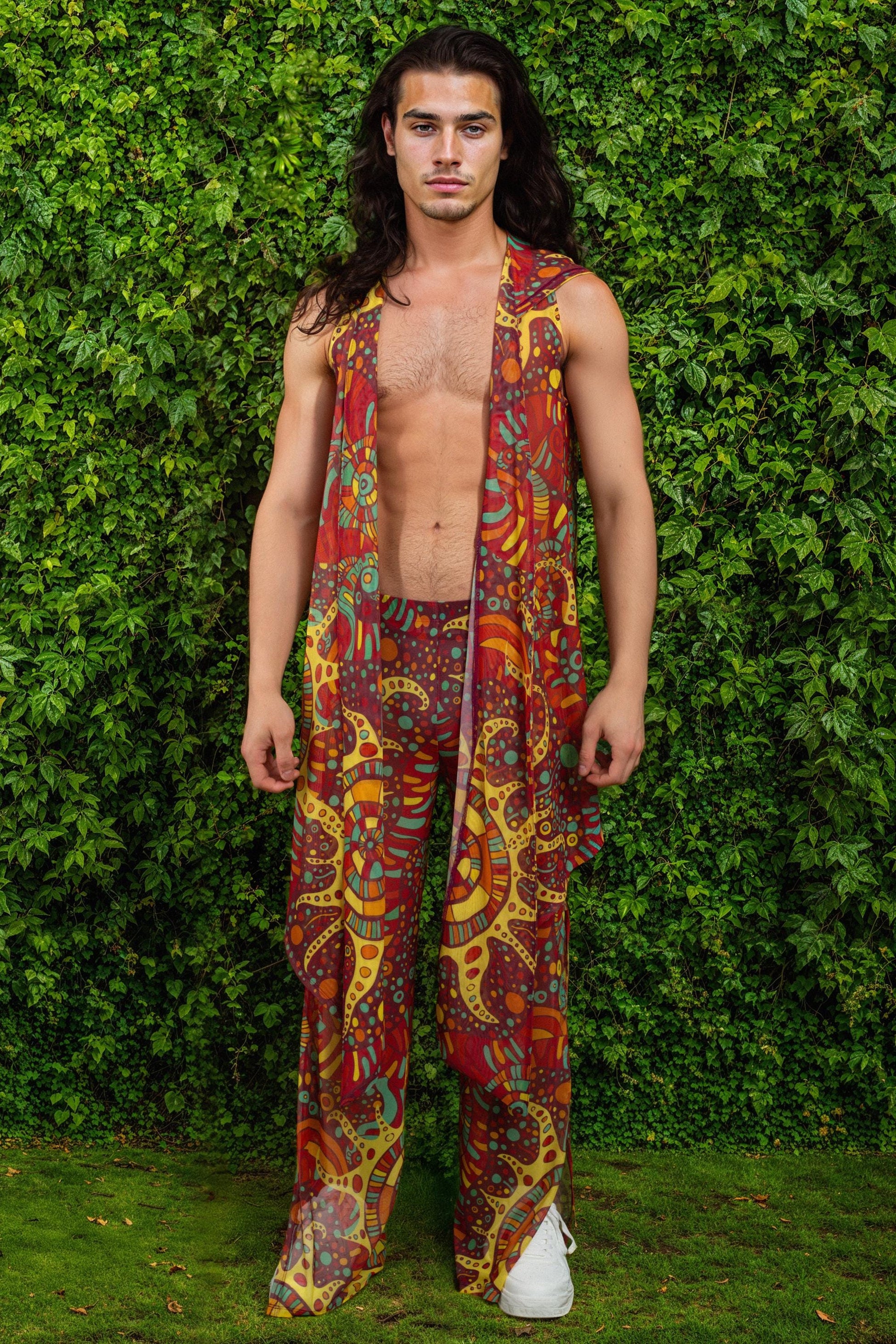 Panajay Male Split Pants 1