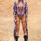 Ironwhisper Rose Angel Bodysuit