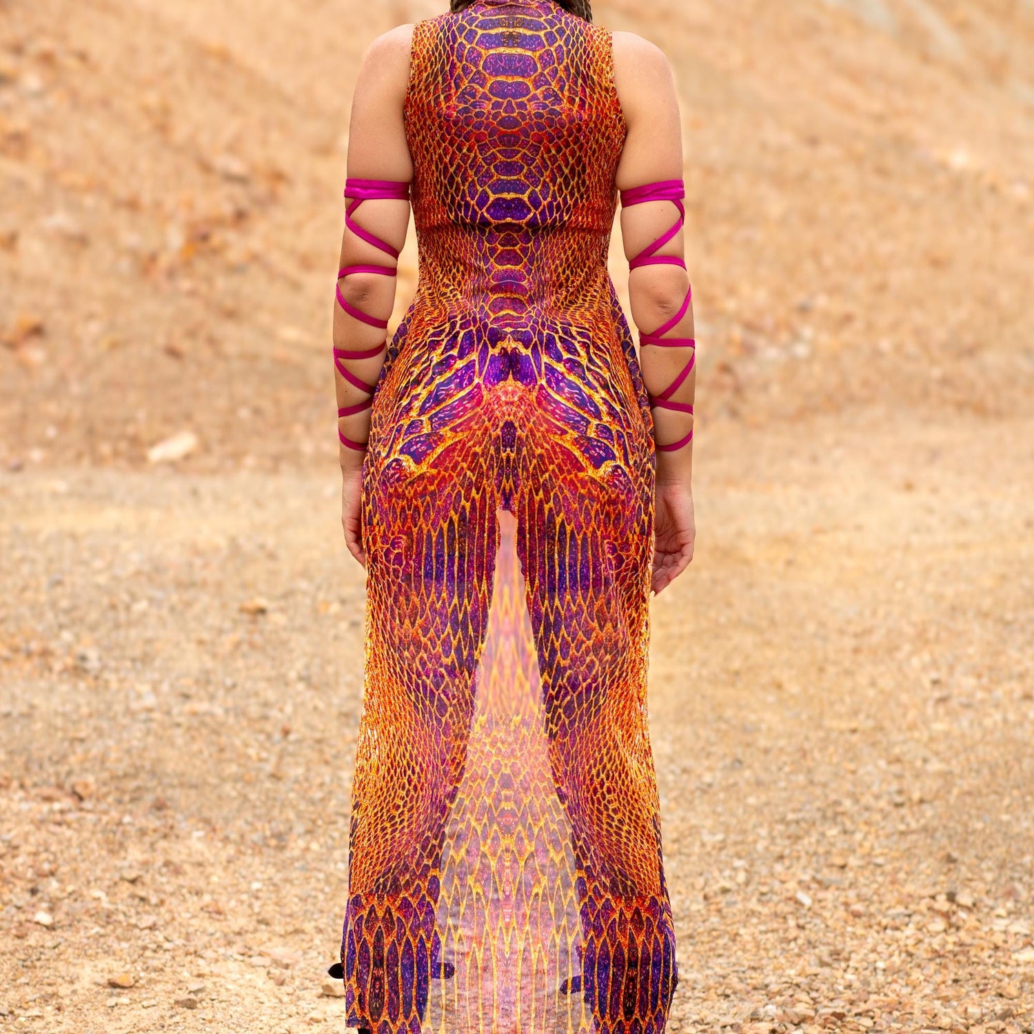 Desert Viper Mesh Open Front Set Festival