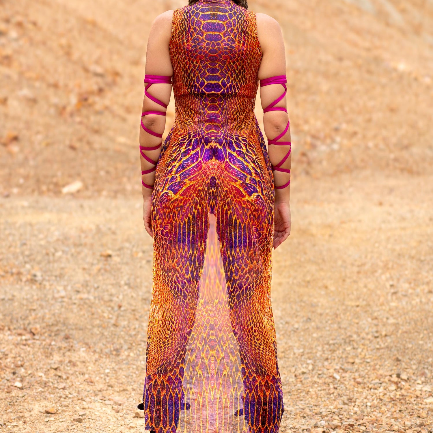 Desert Viper High Waist Bikini Festival