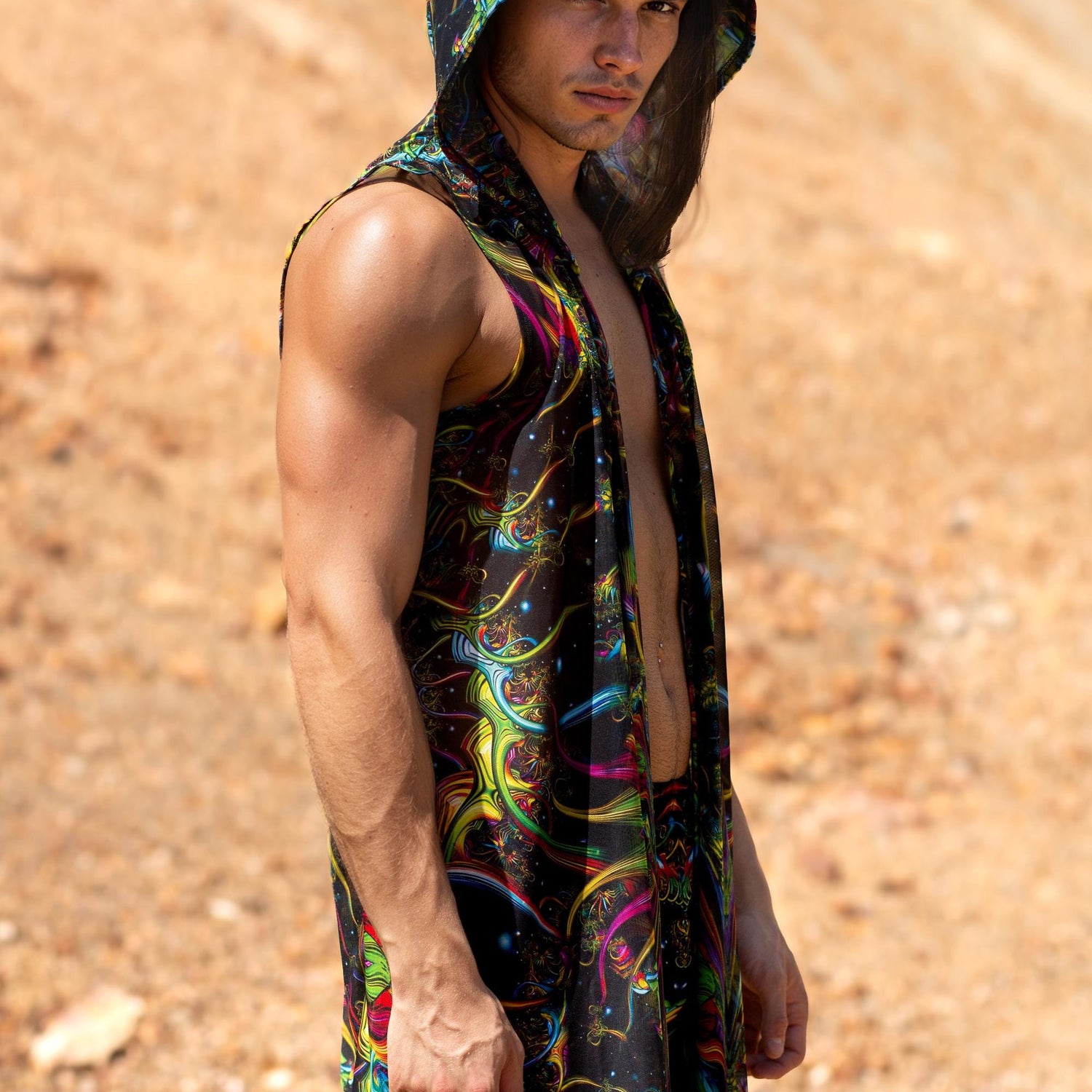 Dark Tendencies Mesh Male Split Pants
