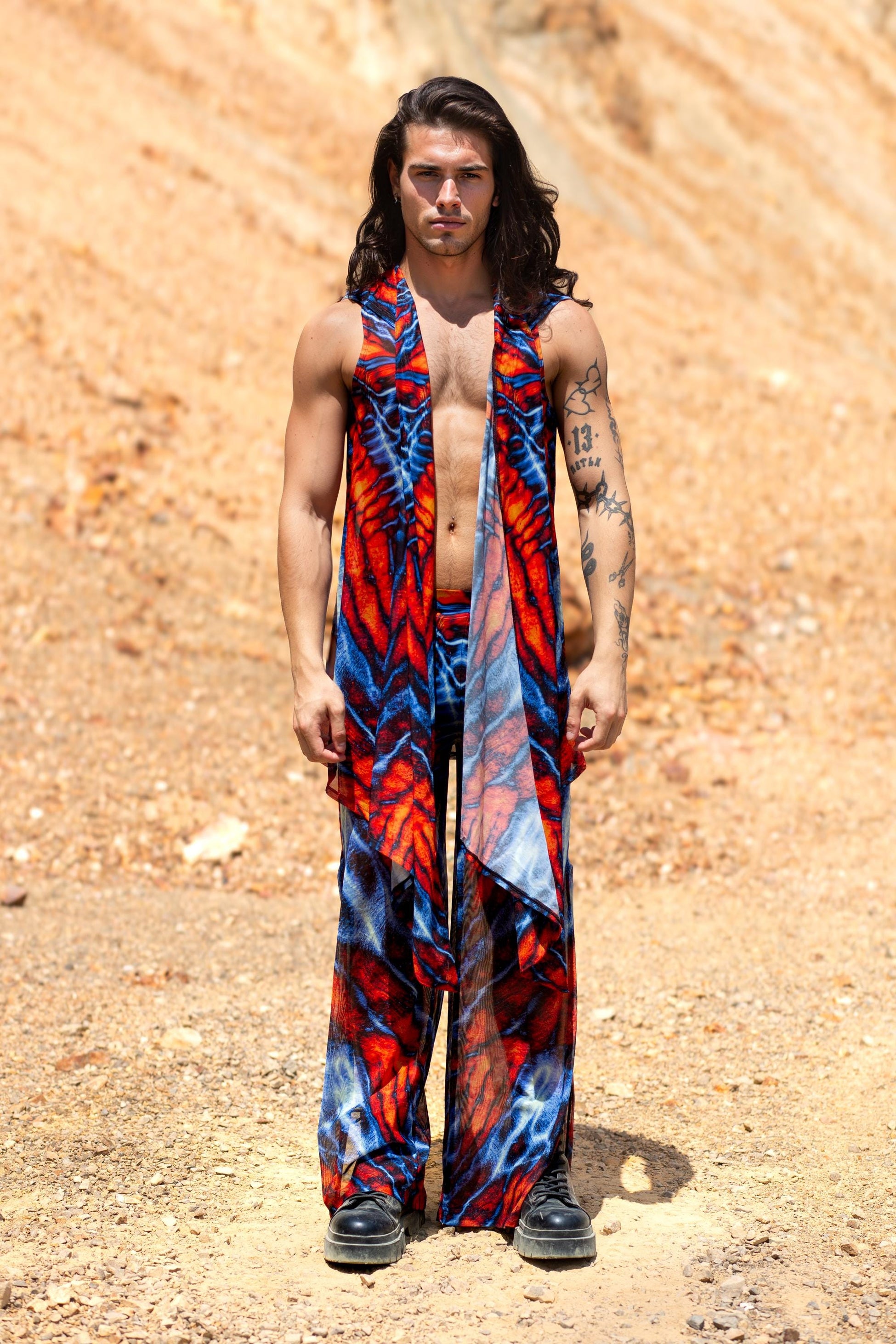 Magnium Blaze Mesh Male Vest Set 2
