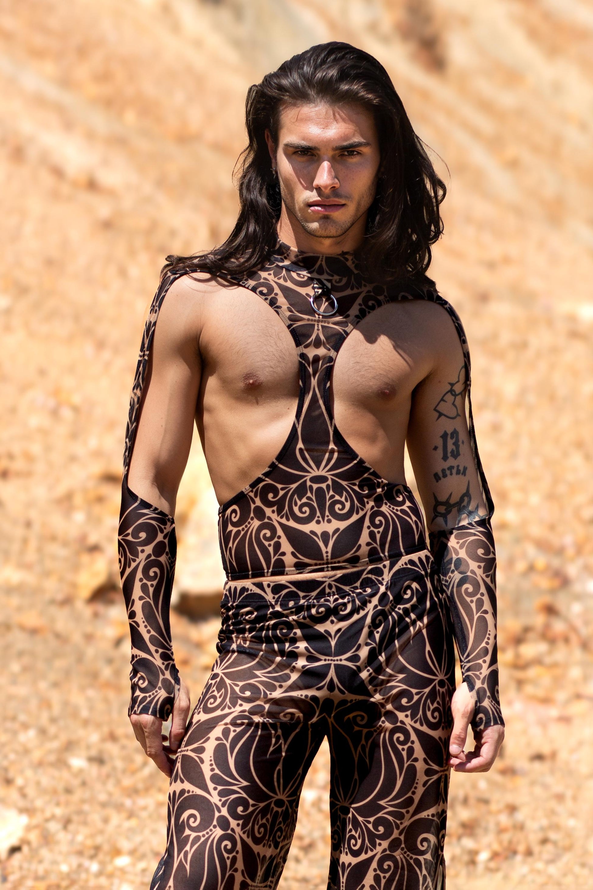Dreamless Dark Male Cutout Top Set 1