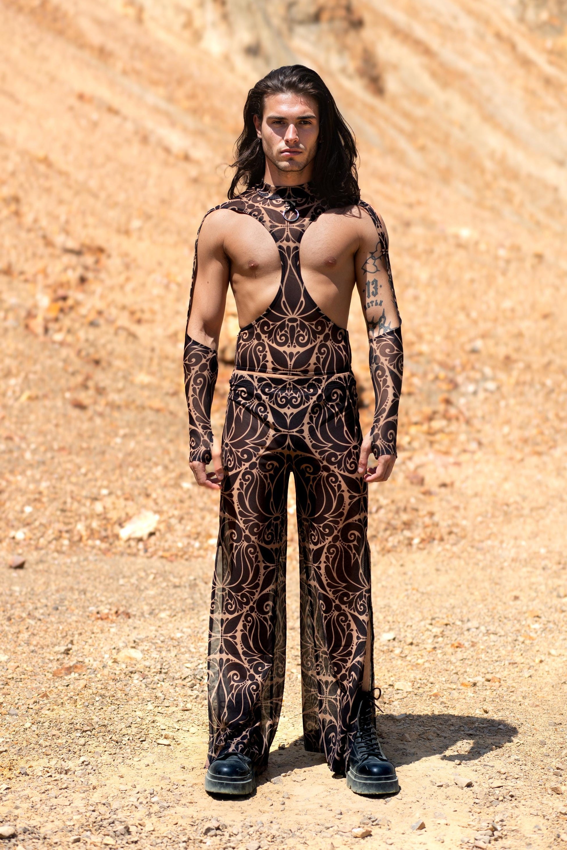 Dreamless Dark Male Cutout Top 2