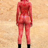 Dreamless Crimson Open-Heart Hood Set