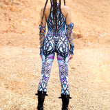 Ironwhisper Criss-Cross Jumpsuit Set