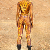 Solidus Gold Mesh Costume