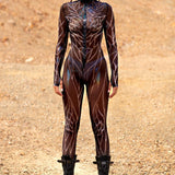 Oilslick Mesh Costume